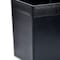 Dacasso Black Crocodile Embossed Leather Waste Basket AG-2203 - alternate 2